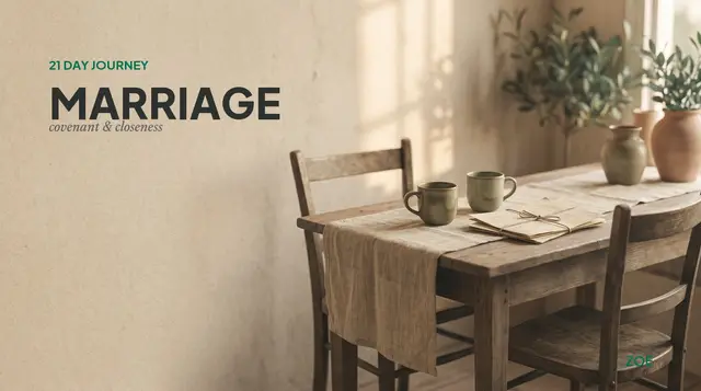 Marriage: Covenant & Closeness